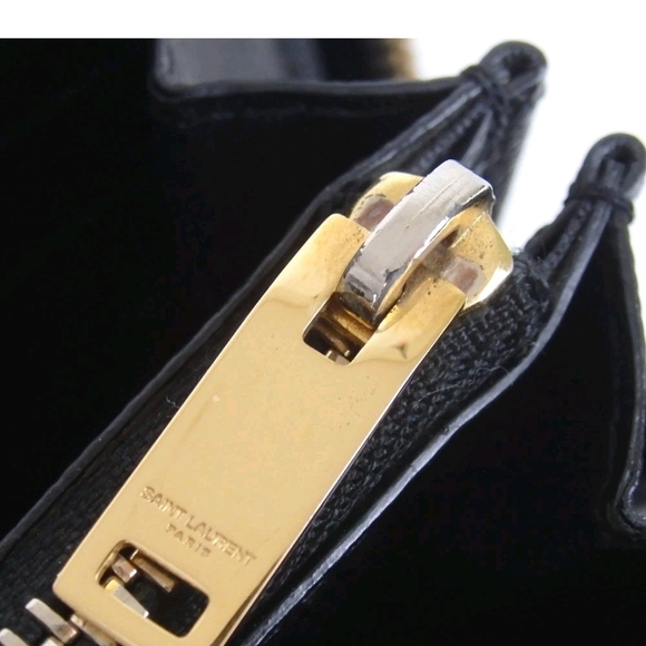 Authentic Saint Laurent Cassandra  long wallet leather - Picture 13 of 16